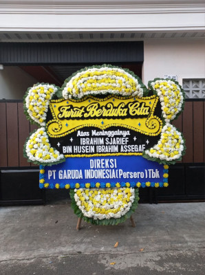Papan Bunga Duka di Ampenan Utara