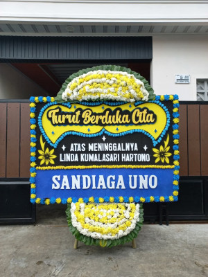 Papan Bunga Duka di Ampenan Utara